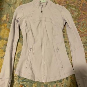 Light purple Lululemon define jacket size 2 worn once